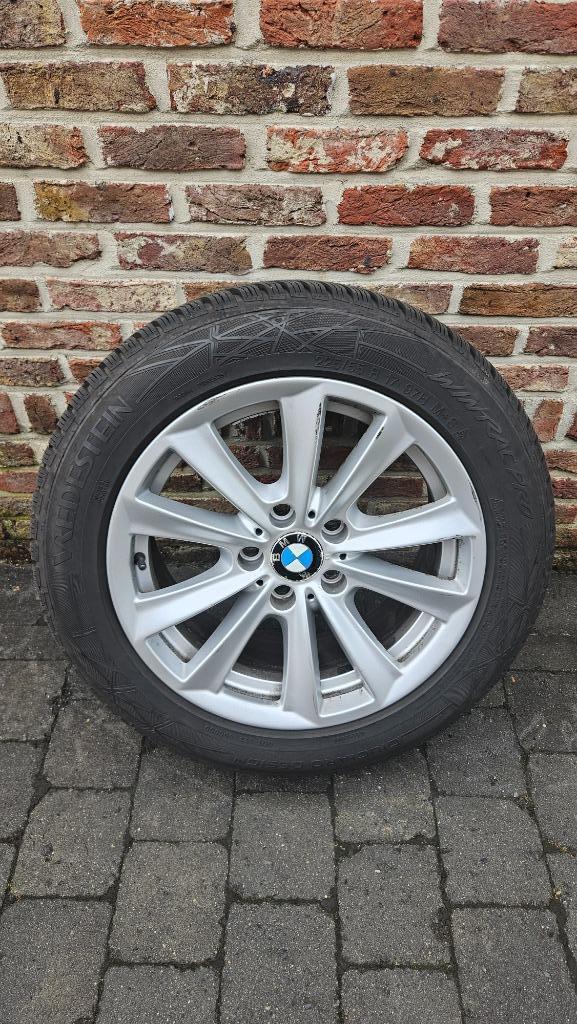 BMW Aluminium velgen met NIEUWE winterbanden. Steek 5x120, Autos : Pièces & Accessoires, Pneus & Jantes, Neuf, Pneus et Jantes