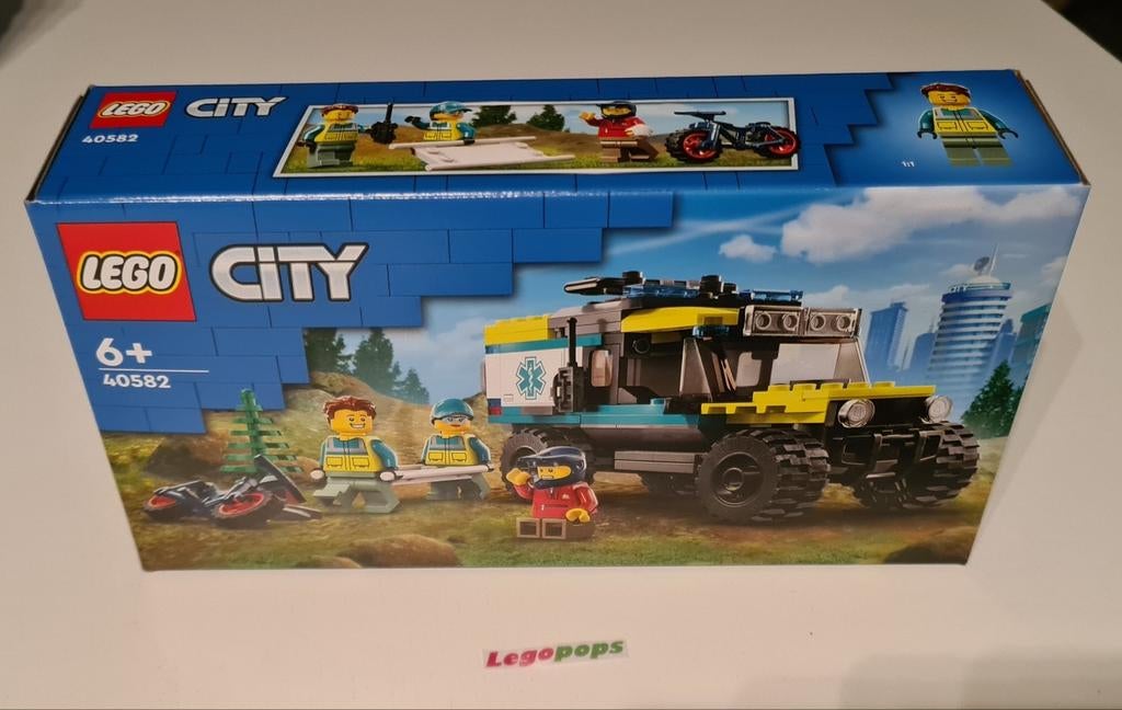 Lego - 40582 - Sauvetage en ambulance 4x4 Terrain - Ville -, Enlèvement ou Envoi, Neuf, Lego