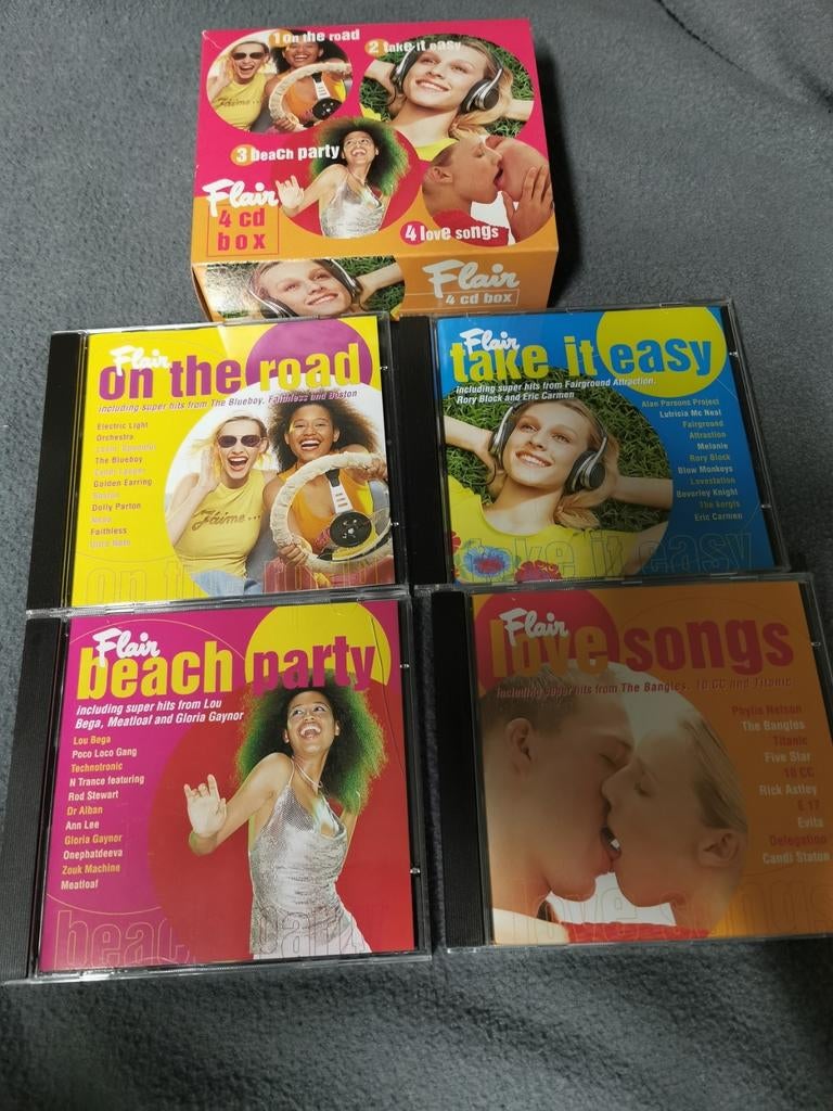 Flair 4 cd box, Ophalen of Verzenden, Zo goed als nieuw, Boxset