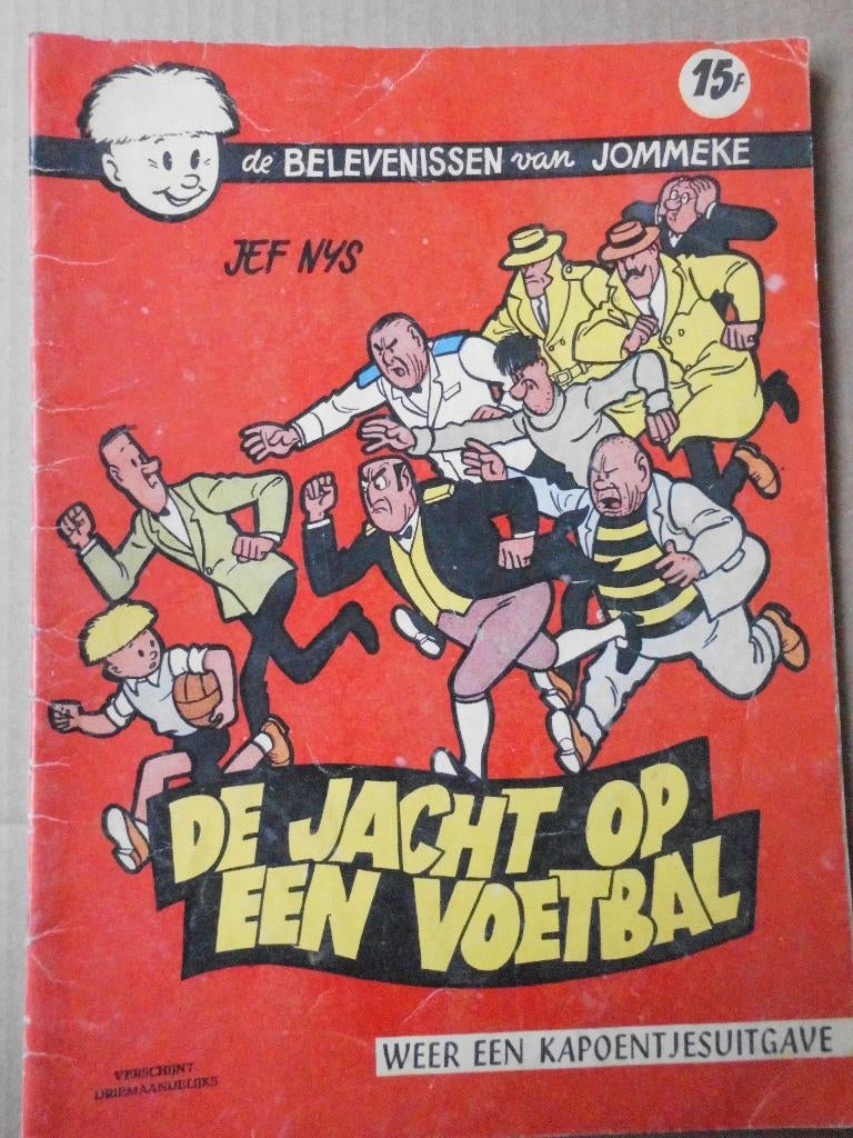 Jommeke - De jacht op een voetbal, Boeken, Eén stripboek, Ophalen of Verzenden, Gelezen, Jef Nys