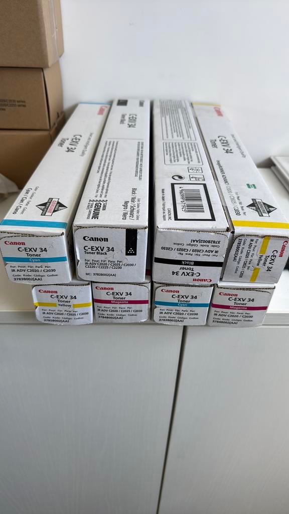 Canon C-EXV 34, Ophalen, Zo goed als nieuw, Toner, Canon
