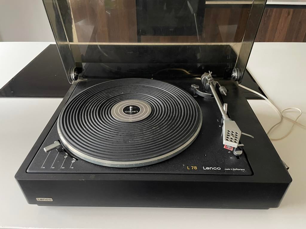Lenco L78 turntable, Ophalen of Verzenden, Gebruikt, Platenspeler
