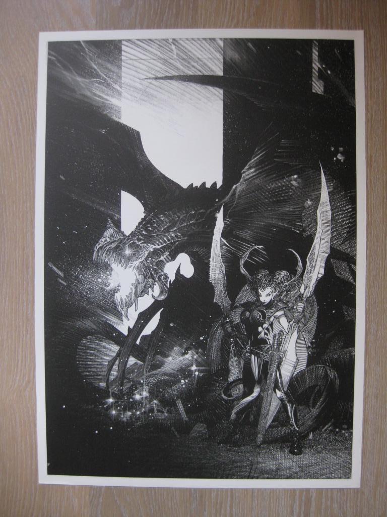 BD VARANDA Affiche 50 x 70 cm Neuf, VARANDA Alberto, Une BD, Comme neuf, Enlèvement