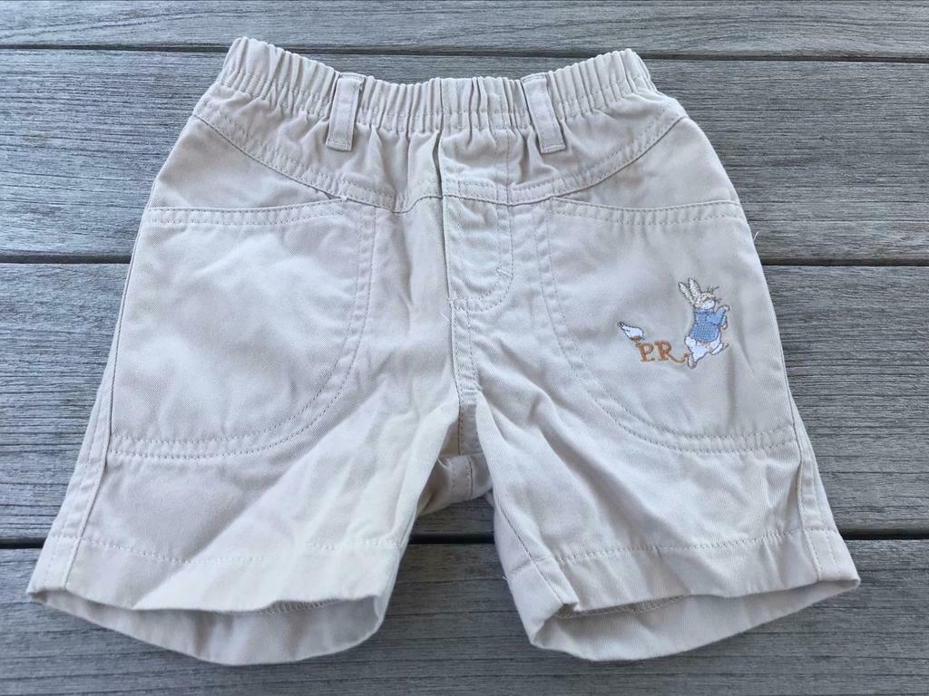 Beige short van *Peter Rabbit* maat 6m, Ophalen of Verzenden, Zo goed als nieuw, Jongetje, Broekje