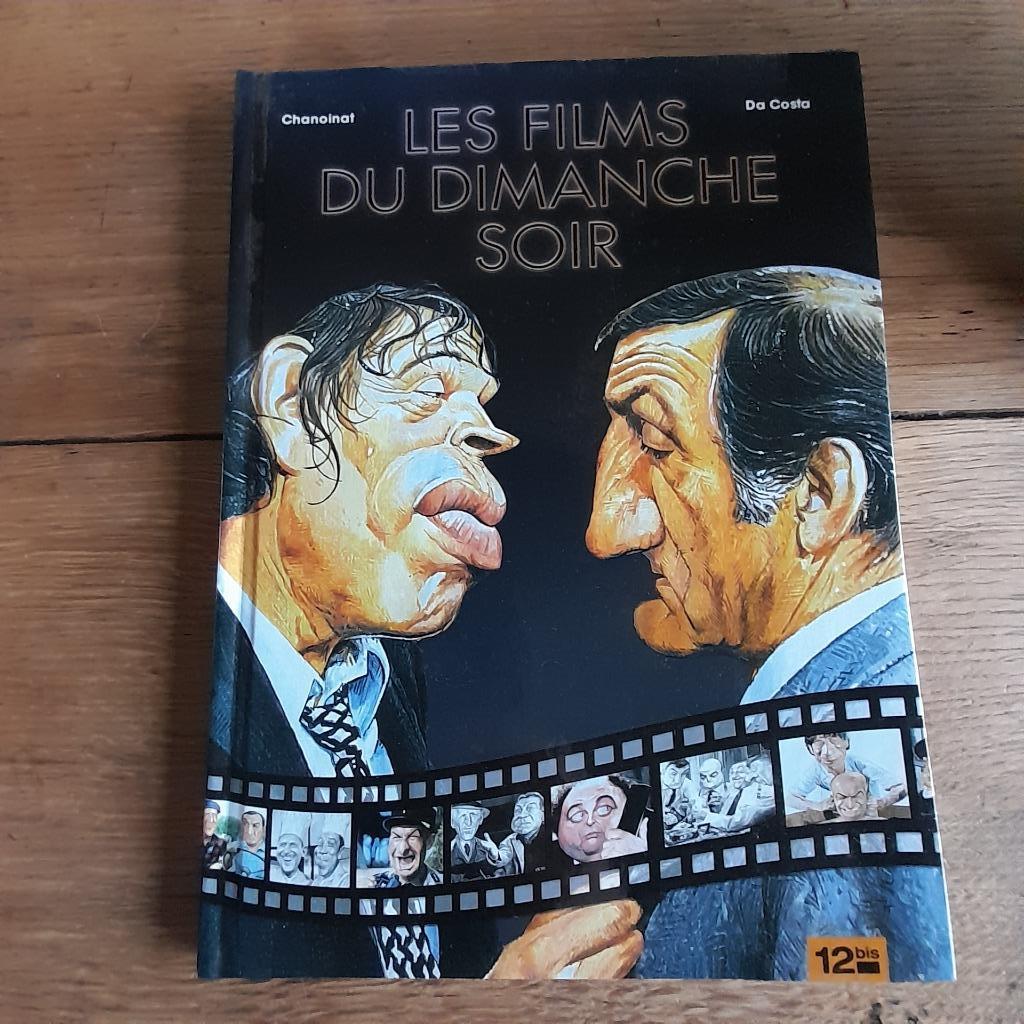 Bande dessinée "Les films du dimanche soir", Boeken, Eén stripboek, Ophalen of Verzenden, Zo goed als nieuw, Chanoinat - Da Costa