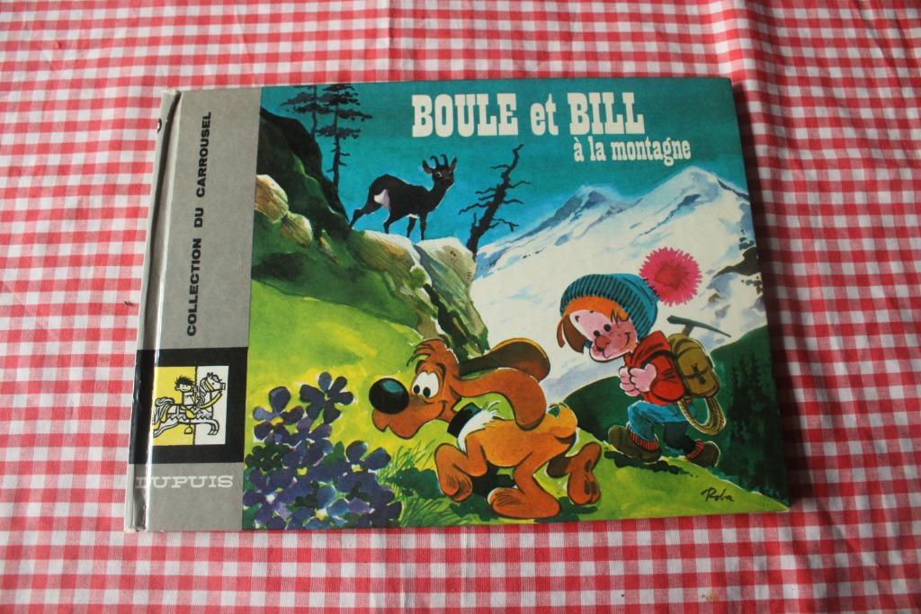 Boule et Bill à la montagne  EO  1969  format à l' italienne, Boeken, Stripverhalen, Gelezen, Eén stripboek, Ophalen of Verzenden