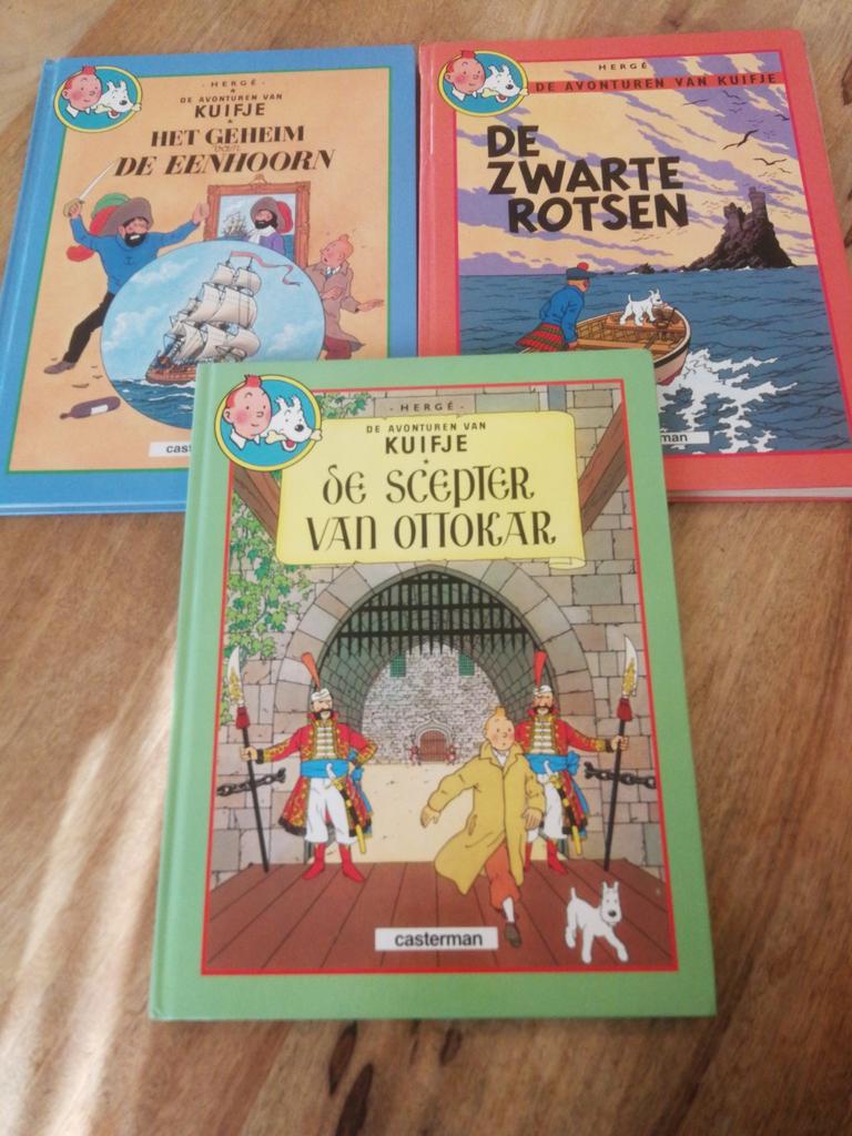 Strips Kuifje hardcover, Ophalen of Verzenden, Zo goed als nieuw
