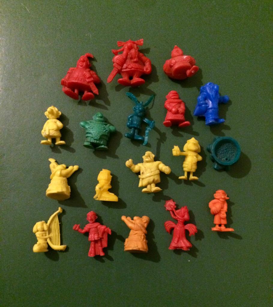 Set vintage figuren van Asterix en Obelix, Ophalen of Verzenden, Gebruikt, Overige typen