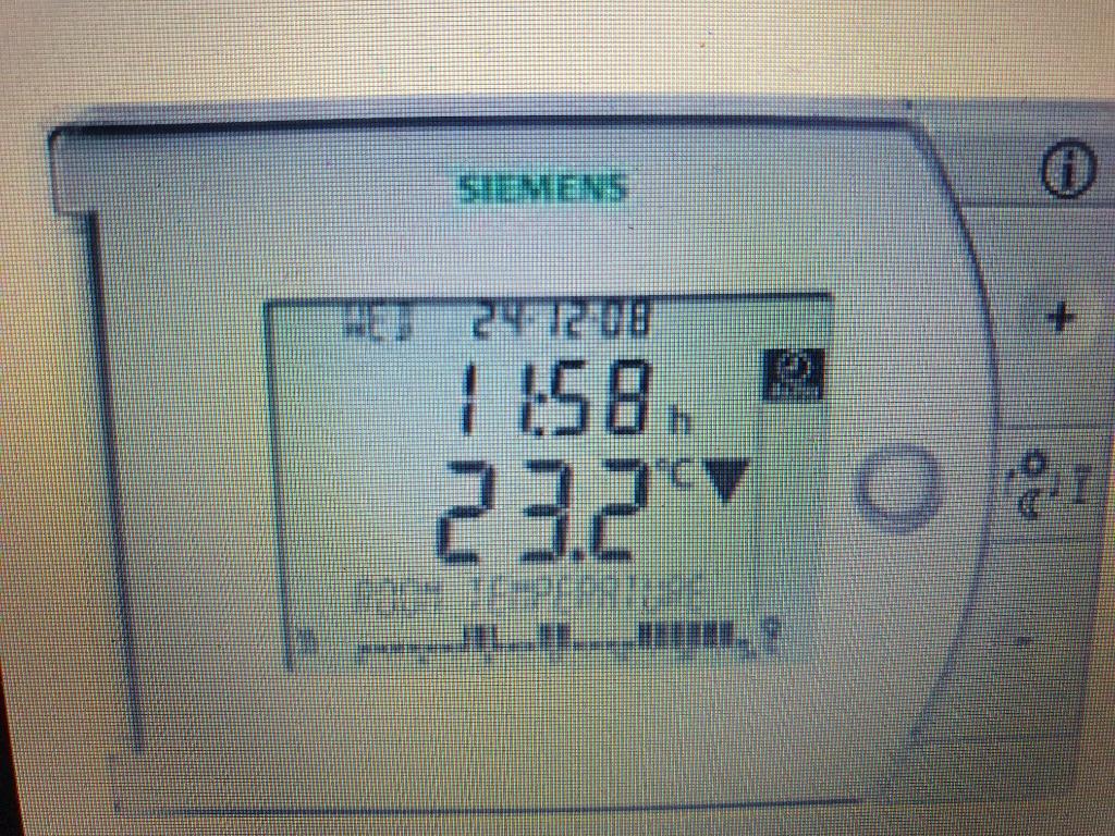Thermostat d'ambiance 3 points Siemens REV34, Bricolage & Construction, Enlèvement ou Envoi, Thermostat intelligent, Comme neuf