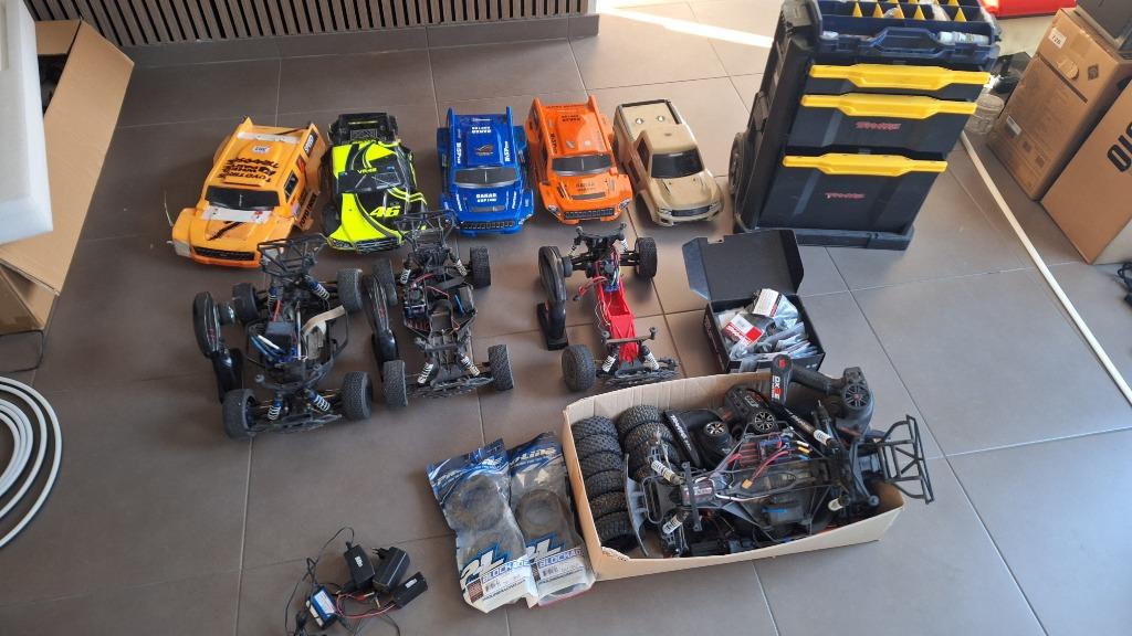 traxxas  stopzetting hobby, Hobby en Vrije tijd, Modelbouw | Radiografisch | Auto's, Gebruikt, Auto offroad, Elektro, Schaal 1:10