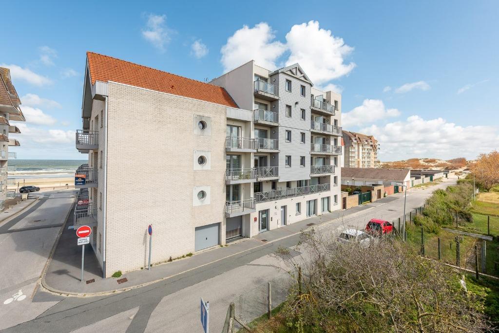 Gelijkvloers appartement met groot terras te Bray-Dunes, Immo, Maisons à vendre, Bray-Dunes, Jusqu'à 200 m², 2 pièces, Appartement