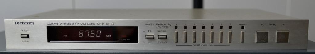 Technics ST-S3 AM/FM Stereo Tuner, Enlèvement, Utilisé