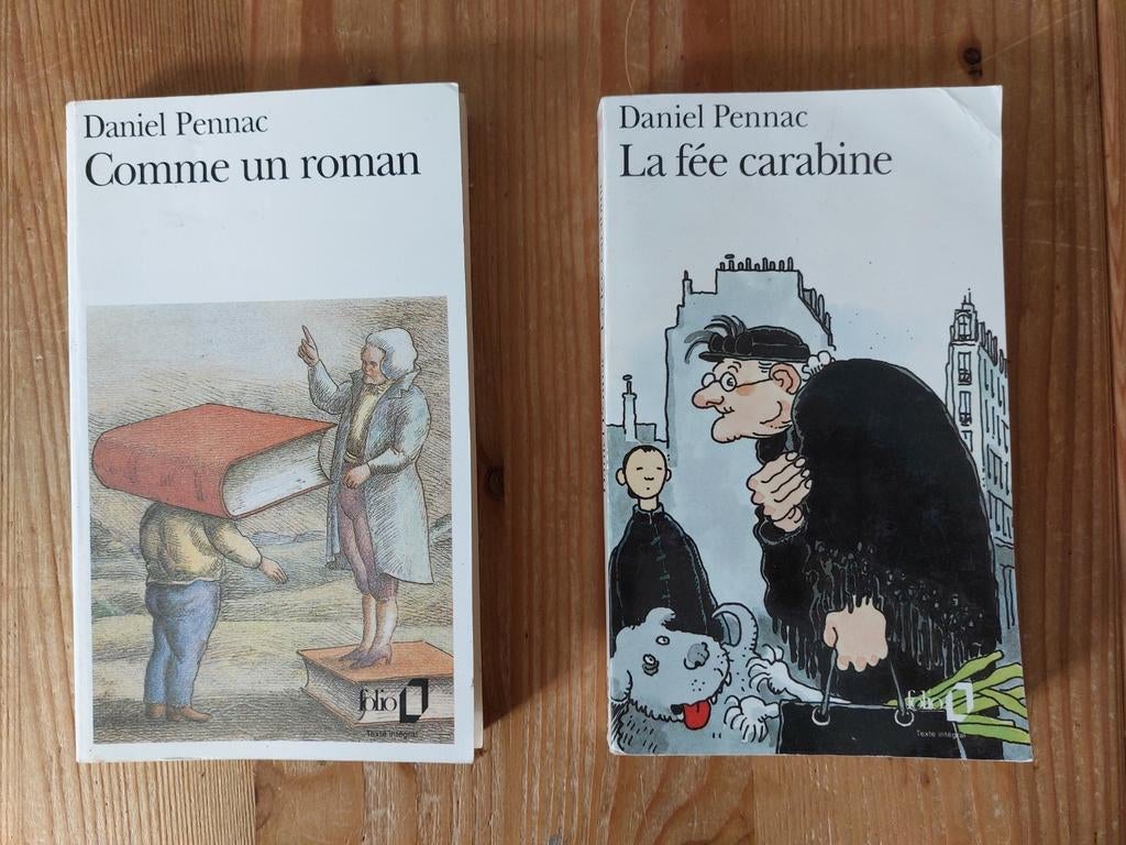 2 livres de Daniel Pennac, Boeken, Ophalen, Gelezen, Fictie
