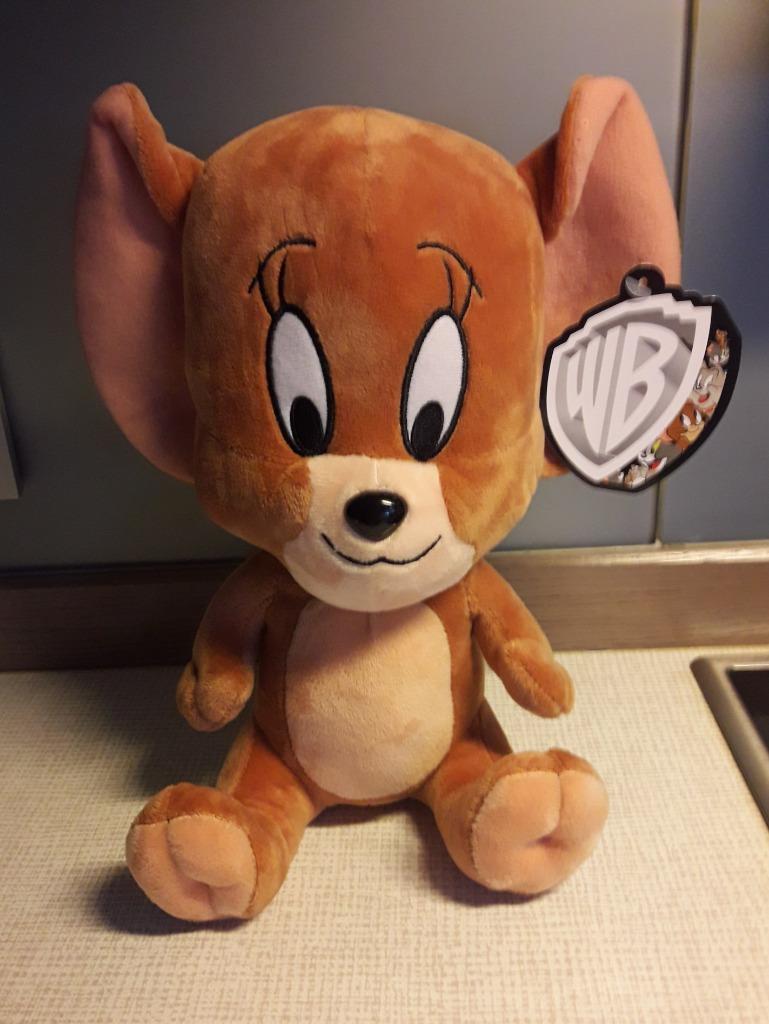 Warner Bros Jerry collectable pluche/peluche/knuffel 37 cm n, Enlèvement ou Envoi, Neuf