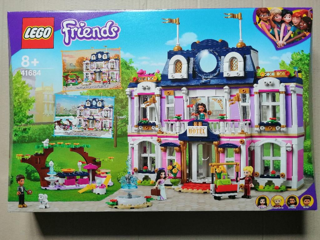 LEGO Friends 41684 Heartlake City Grand Hotel NIEUW!!!, Enlèvement ou Envoi, Neuf, Ensemble complet, Lego