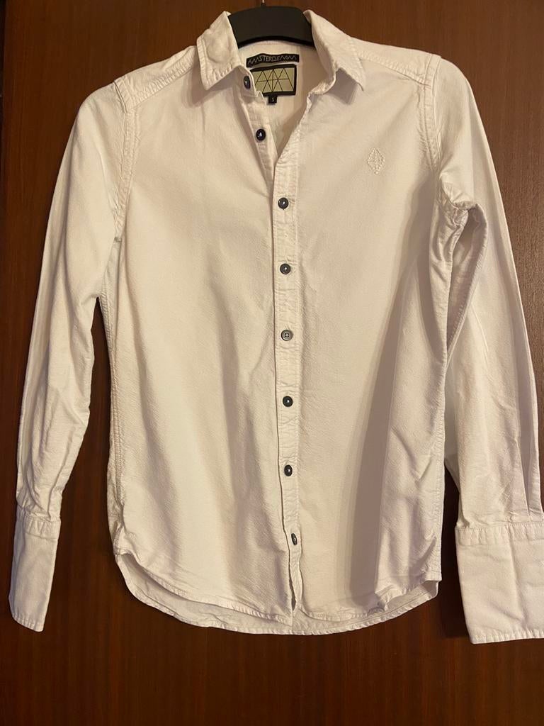Chemise homme blanche, Enlèvement ou Envoi, Tour de cou 38 (S) ou plus petit, Comme neuf, Blanc