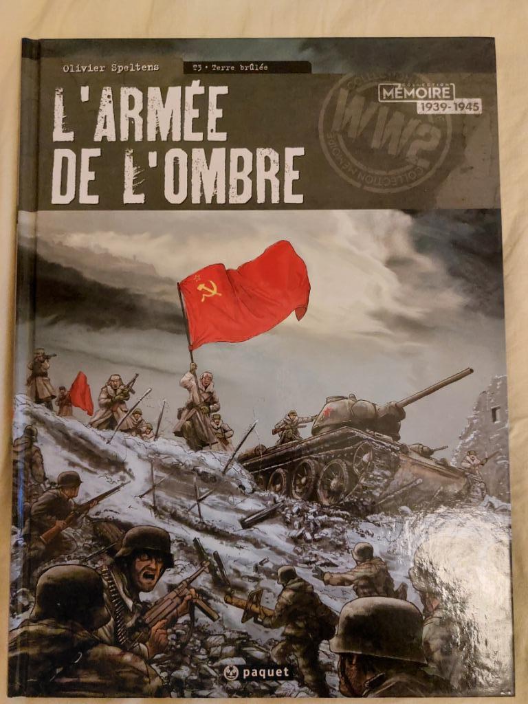 L'armée de l'Ombre T.3 Terre brûlée - Troisième édition - Tr, Une BD, Enlèvement ou Envoi, Comme neuf