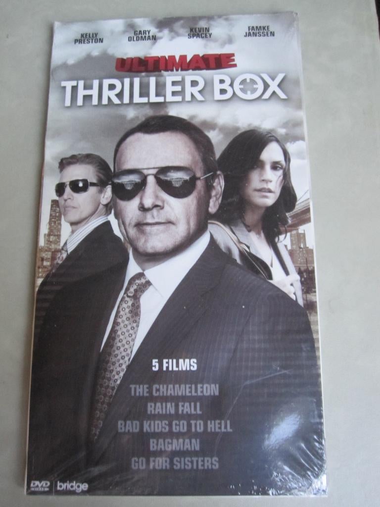 Ultimate Thriller Box (5 films op 3 disc) nieuw in de verpak, Vanaf 16 jaar, Boxset, Actiethriller, Ophalen of Verzenden