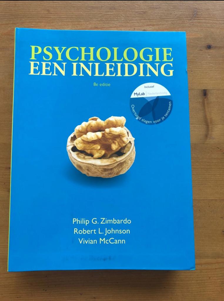 Psychologie Een inleiding 8ste editie, Boeken, Studieboeken en Cursussen, Ophalen, Zo goed als nieuw