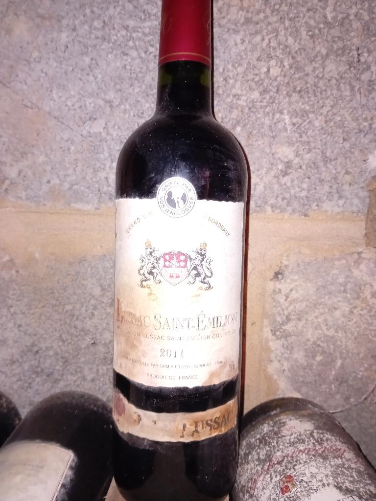 Vin Rouge L de Lussac Saint-Emilion 2011, Neuf, Pleine, Enlèvement, Vin rouge