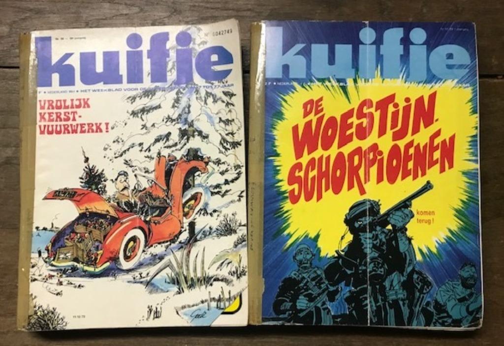KUIFJE 52 ZELF INGEBONDEN WEEKBLADEN 1974 (langste kijkspel), Boeken, Tijdschriften en Kranten, Ophalen of Verzenden, Gelezen
