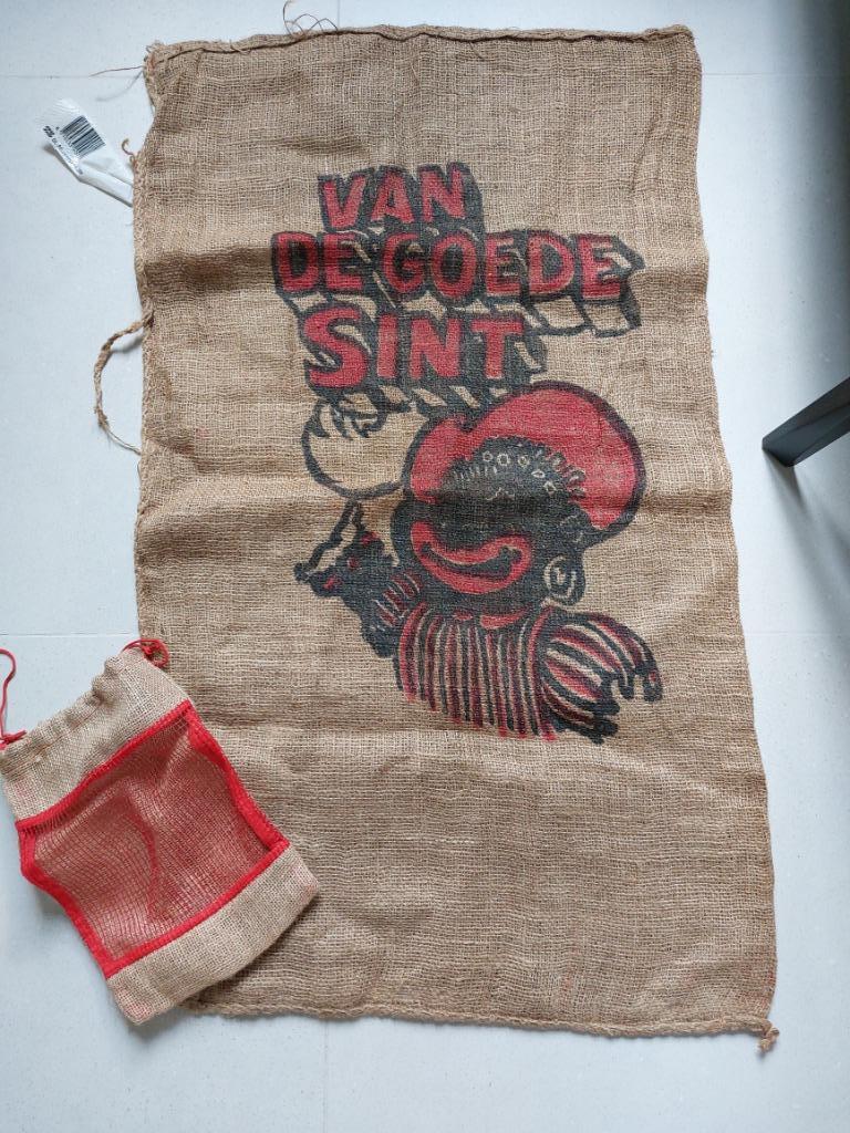 Sacs Sinterklaas en jute, Enlèvement, Neuf, Garçon ou Fille