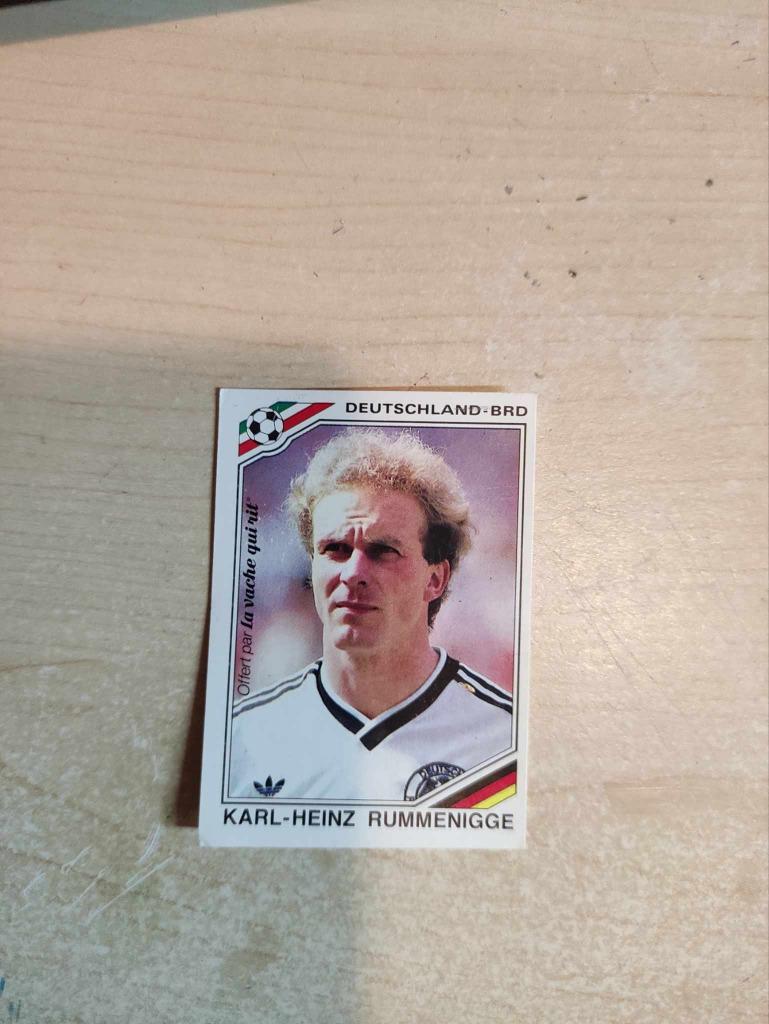 rare Panini Mexico 86 Rummenigge LA VACHE QUI RIT, Enlèvement ou Envoi, Neuf, Sport