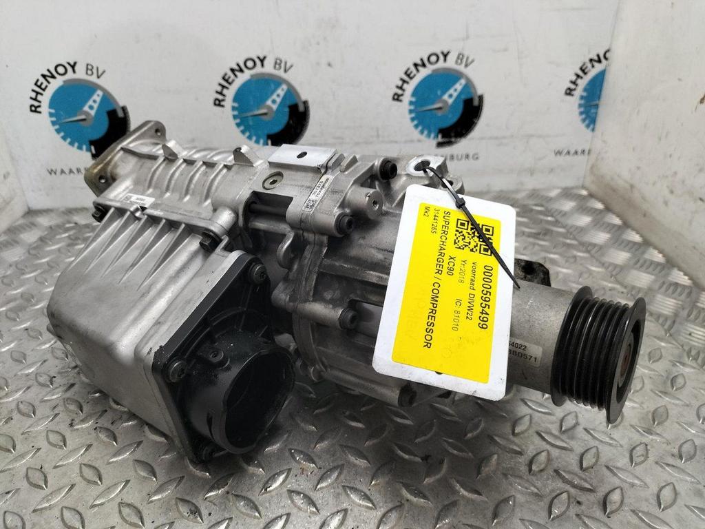 VOLVO XC90 SUPERCHARGER / COMPRESSOR 2018, Auto-onderdelen, Ophalen of Verzenden, Gebruikt, Stiba lid