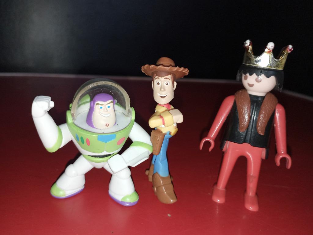 547) Buzz en woody mini figuren, Verzamelen, Film en Tv, Gebruikt, Film, Actiefiguur of Pop, Ophalen of Verzenden