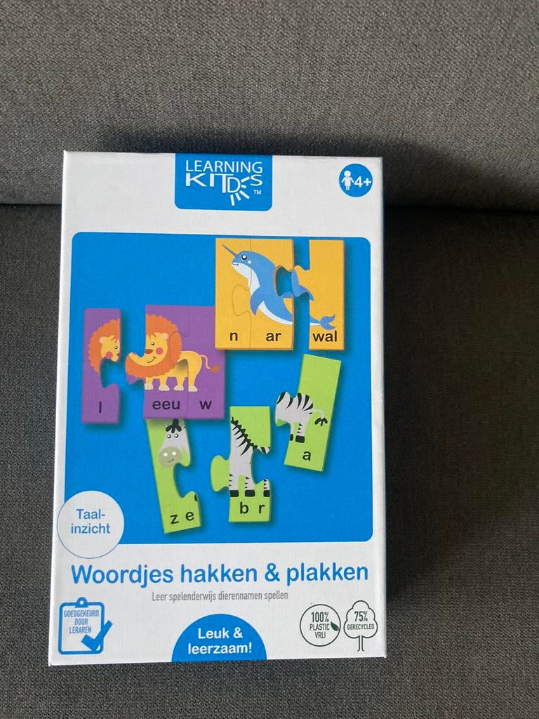 Learning Kitds woordjes hakken & plakken zo goed als nieuw, Ophalen of Verzenden, Zo goed als nieuw