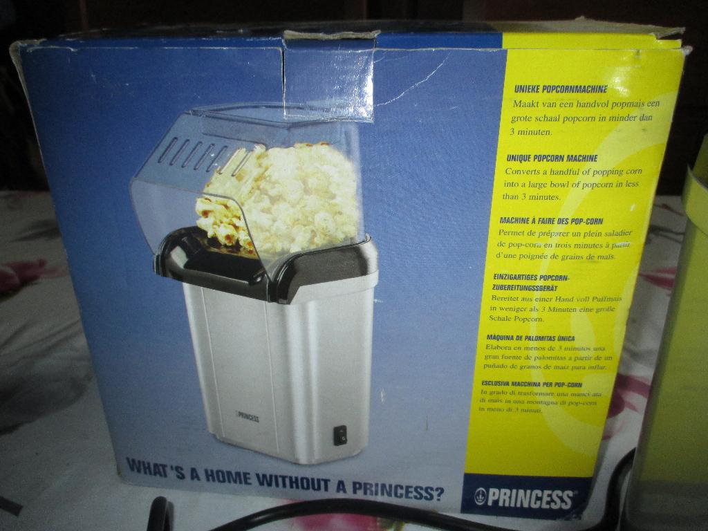 popcorn princess, Ophalen, Zo goed als nieuw