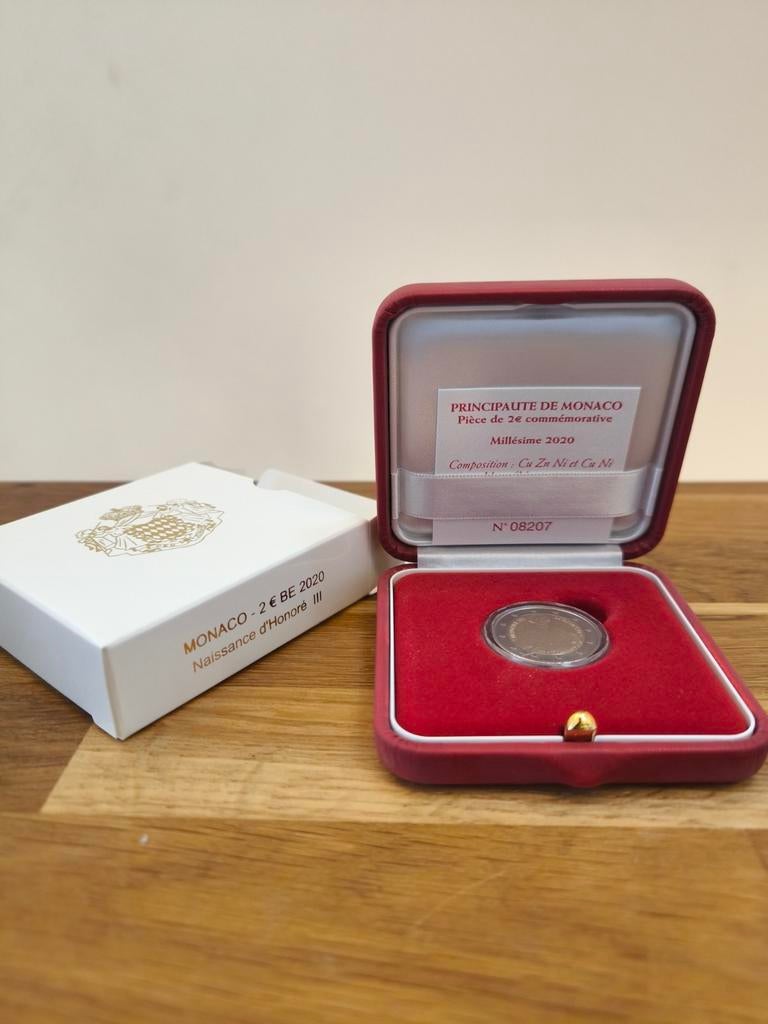 2 euro commémorative BE Monaco 2020 Honoré lll, Enlèvement, Monaco