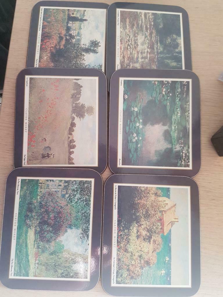 Superbe sous-verres Monet, Ophalen of Verzenden, Zo goed als nieuw