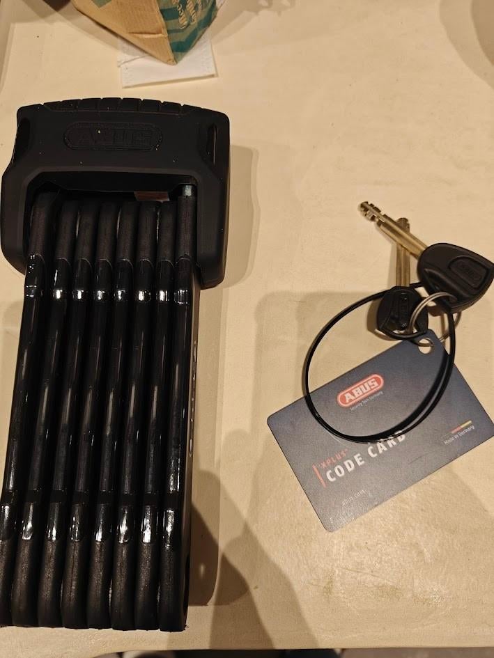 Abus vouwslot 120 cm, Enlèvement, Neuf, Antivol pliant