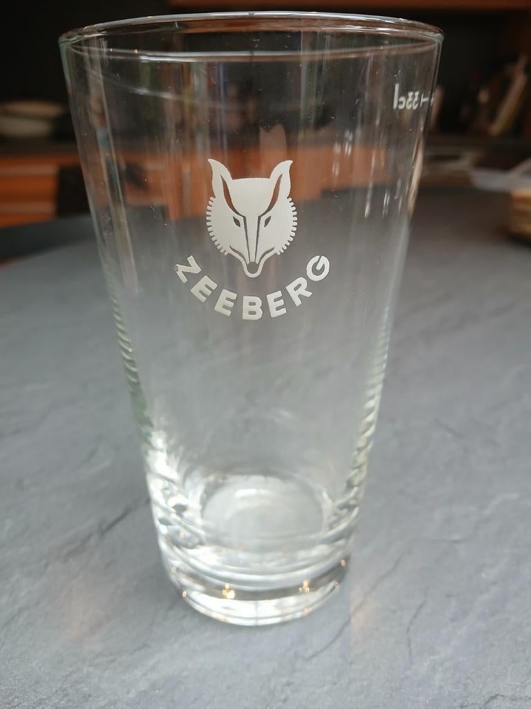 Oud glas zeeberg  33cl aalst, Ophalen of Verzenden