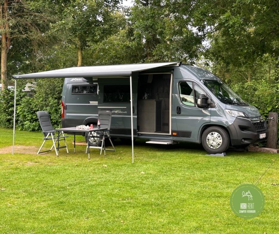 Te huur/huren Comfortabele campervan       Kobi-Rent. be, Caravans en Kamperen, Mobilhomes, Fietsendrager, Douche, Bedrijf, Diesel