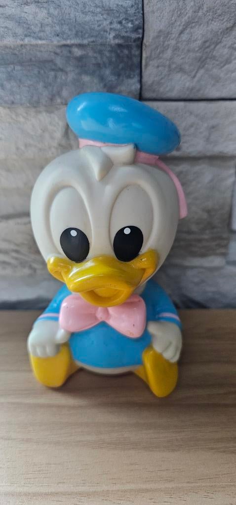 Baby Donald fluit Disney Arco uit 1984, Ophalen of Verzenden, Donald Duck, Gebruikt, Beeldje of Figuurtje