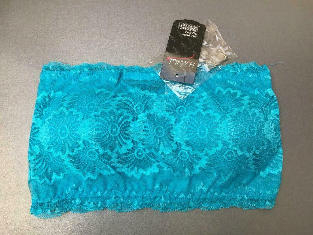 Bandeau bleu en dentelle H. Nathalie lingerie - Taille M --, H. Nathalie lingerie, Enlèvement ou Envoi, Bleu, Soutien-gorge