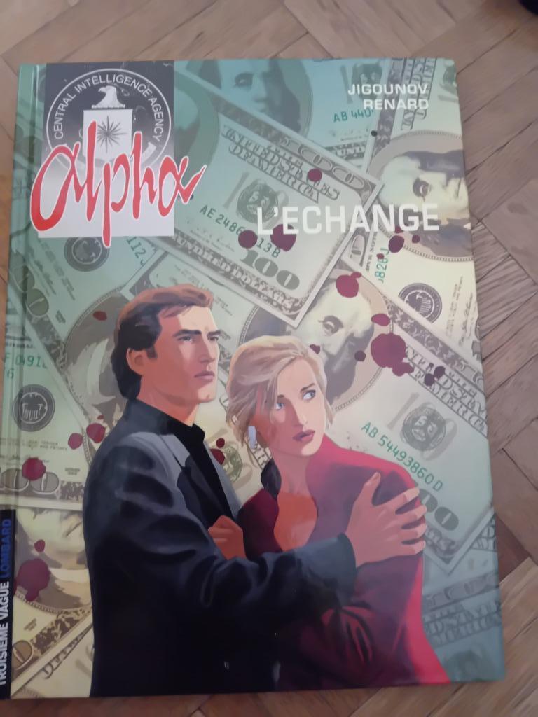 Bd alpha l échange jigounof renard, Livres, Enlèvement ou Envoi