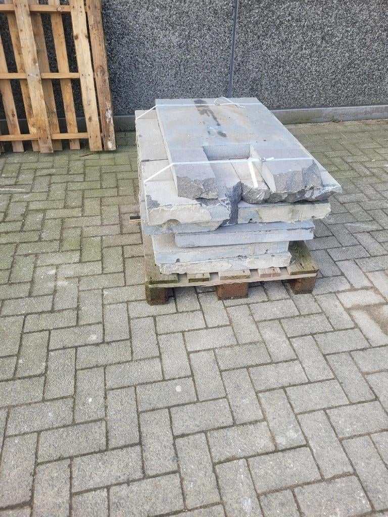 afbraak arduin en plint, Doe-het-zelf en Bouw, Ophalen, Gebruikt, Overige materialen, Overige typen