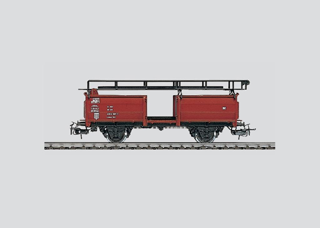 4612 Märklin HO - Wagon porte-voitures/Wagon porte-wagons, Analogique, Enlèvement ou Envoi, Courant alternatif, Wagon