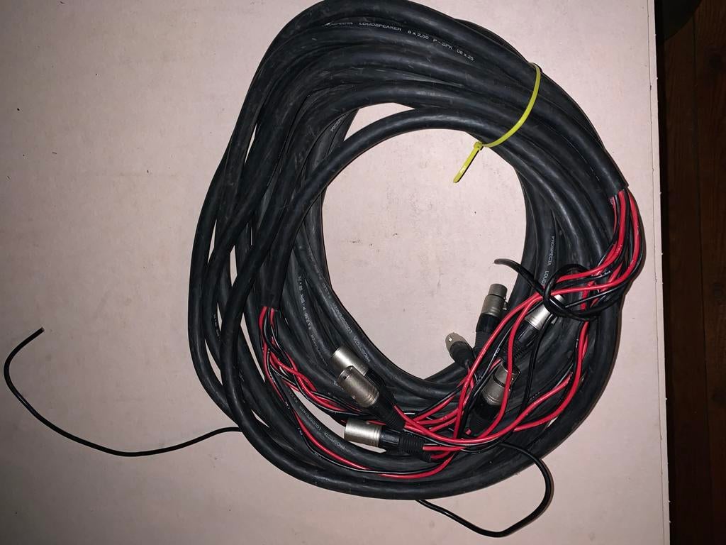 Luidpreker multikabel, Muziek en Instrumenten, Ophalen, Zo goed als nieuw