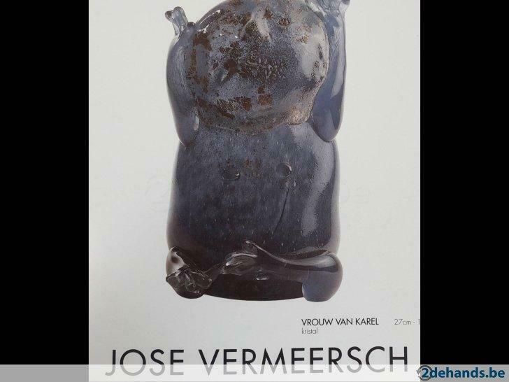 José Vermeersch Glassculpturen, 50pag, 60ill., Ophalen of Verzenden, Nieuw