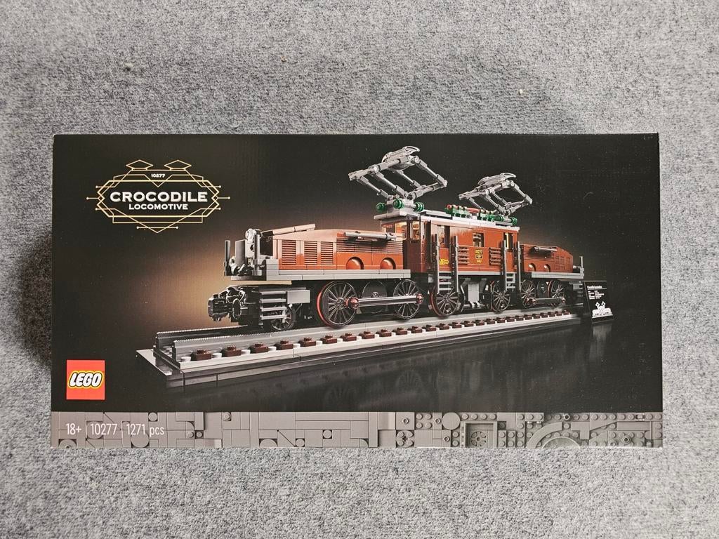 Lego 10277 - Crocodile locomotive, Ophalen of Verzenden, Lego