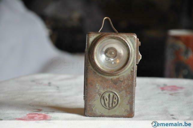ancienne lampe de poche militaire PLB, Collections, Enlèvement ou Envoi