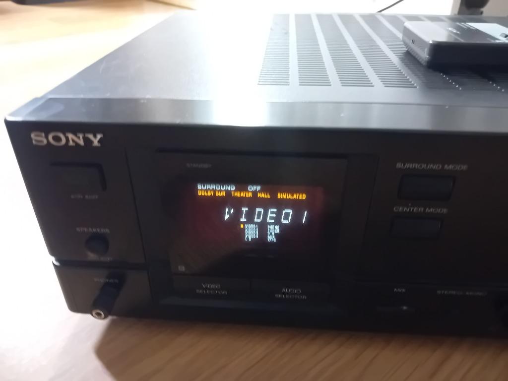 Sony TA-AV590 versterker, Audio, Tv en Foto, Ophalen of Verzenden, 60 tot 120 watt, Sony, Gebruikt