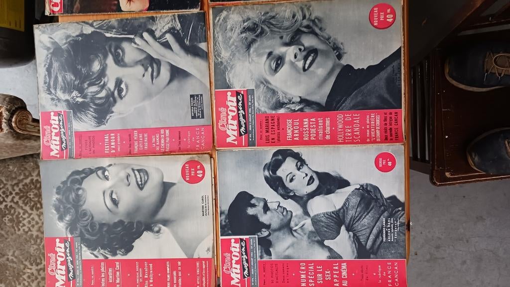 CINE-MIROIR. Frans filmmagazine 1953, Ophalen, Gelezen