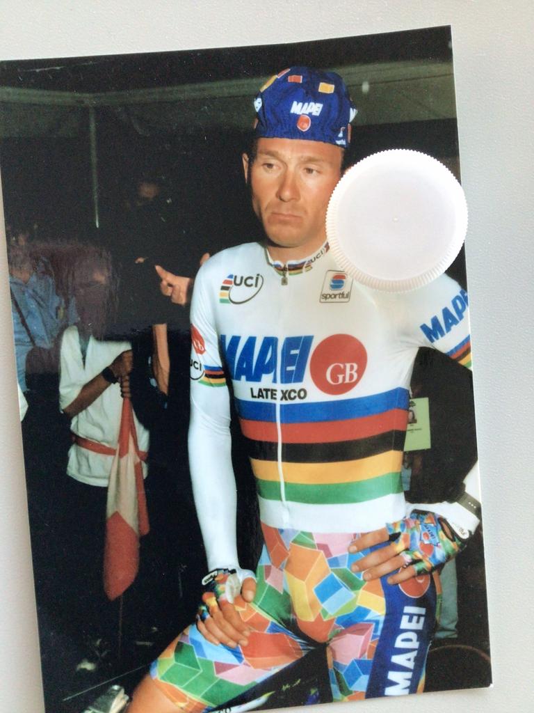 Wielerfoto 1997 team mapei johan museeuw, Verzenden
