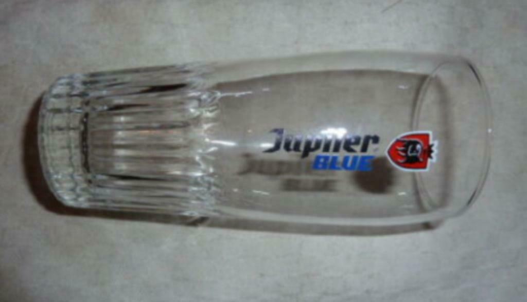 #D Bier glas JUPILER BLUE 25cl, Enlèvement ou Envoi, Neuf, Verre à bière
