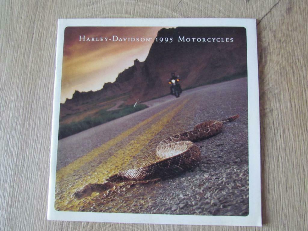 Brochure Harley Davidson 1995, Motos, Modes d'emploi & Notices d'utilisation, Enlèvement ou Envoi, Harley-Davidson ou Buell